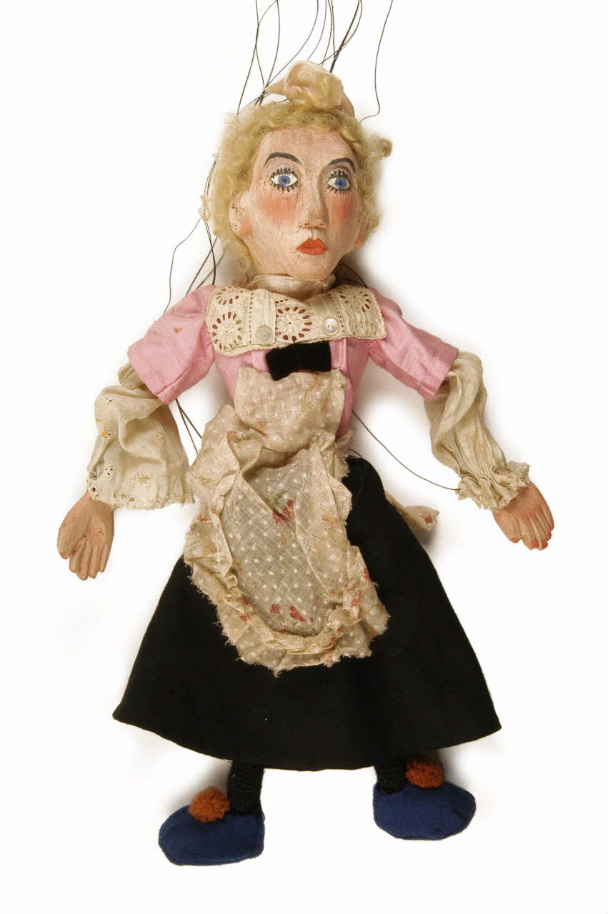 Pacaut marionnette à fils Rose Aquitaine, France 1938-1941 1974.2.23 Photo