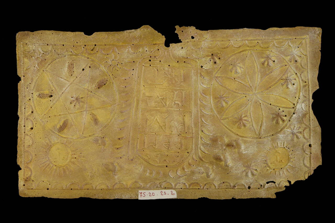 MOULAGE DE DECOR SCULPTE 1975 1975.20.23.2 Photo