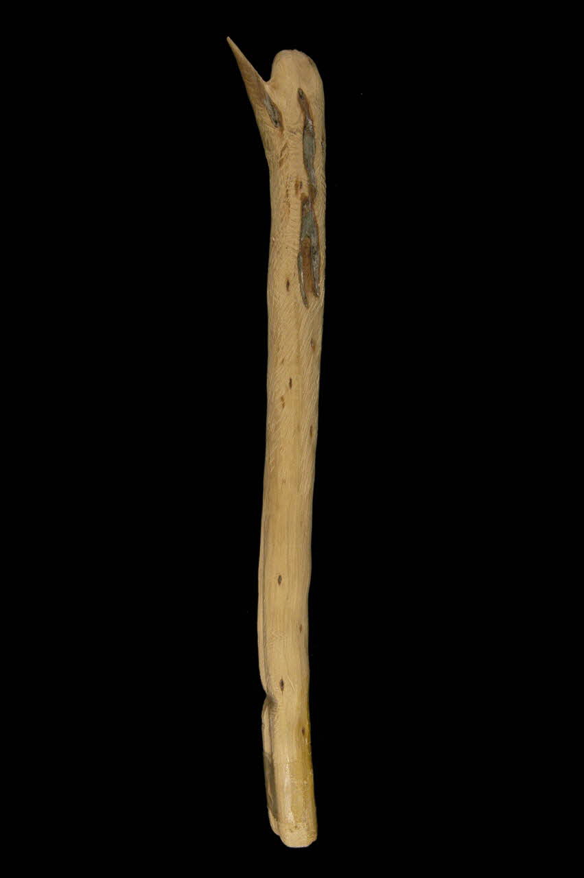 Pascal Coluni appareil à fabriquer les lacets de piège 1974 1975.35.2 Photo