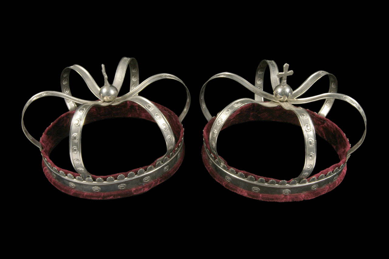 couronne de mariage DMH1975.130.101.1-2 Photo
