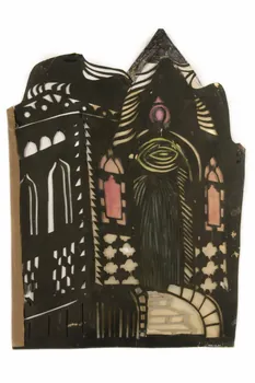 décor de théâtre de marionnettes DMH1976.43.31 Photo