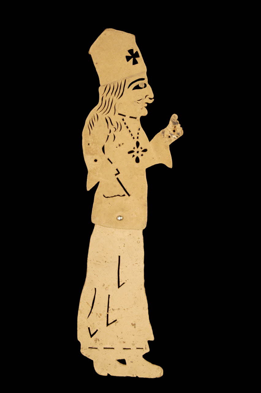 FIGURE DU THEATRE D'OMBRES DMH1976.43.72 Photo