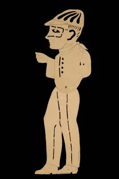 FIGURE DU THEATRE D'OMBRES DMH1976.43.86 Photo