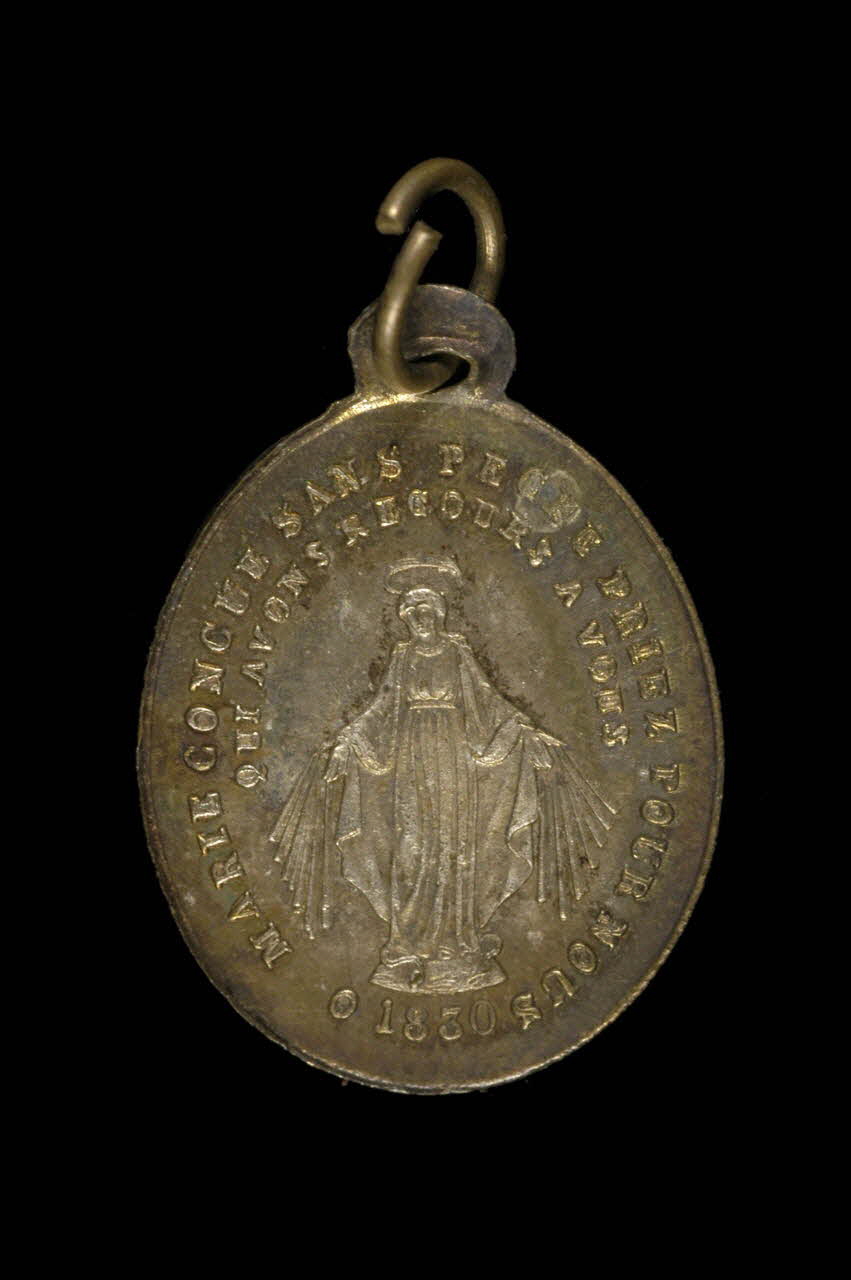 médaille de dévotion 1830 1977.20.222 Photo