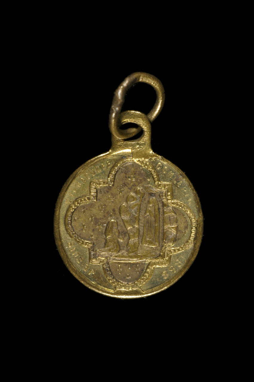 médaille de dévotion 1858 1977.20.306  Photo