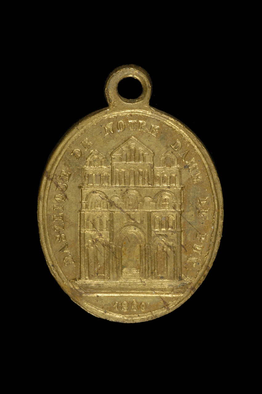 médaille de dévotion 1860 1977.20.327 Photo