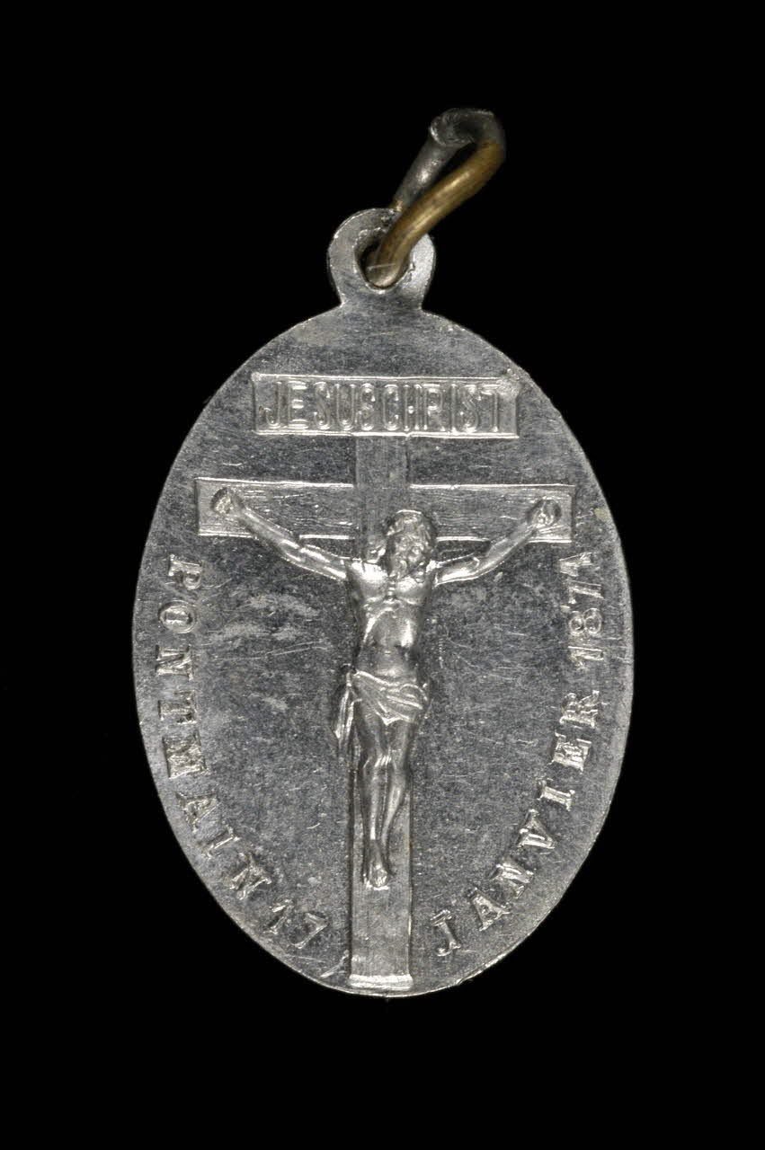 médaille de dévotion 1871 1977.20.41 Photo