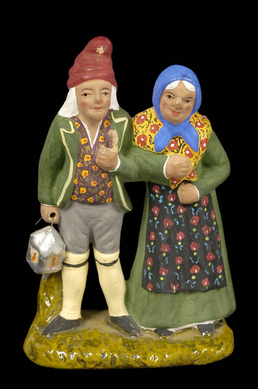 René Pesante figurine de crèche santon Provence-Alpes-Côte d'Azur, France 1977 1977.44.3.1 Photo