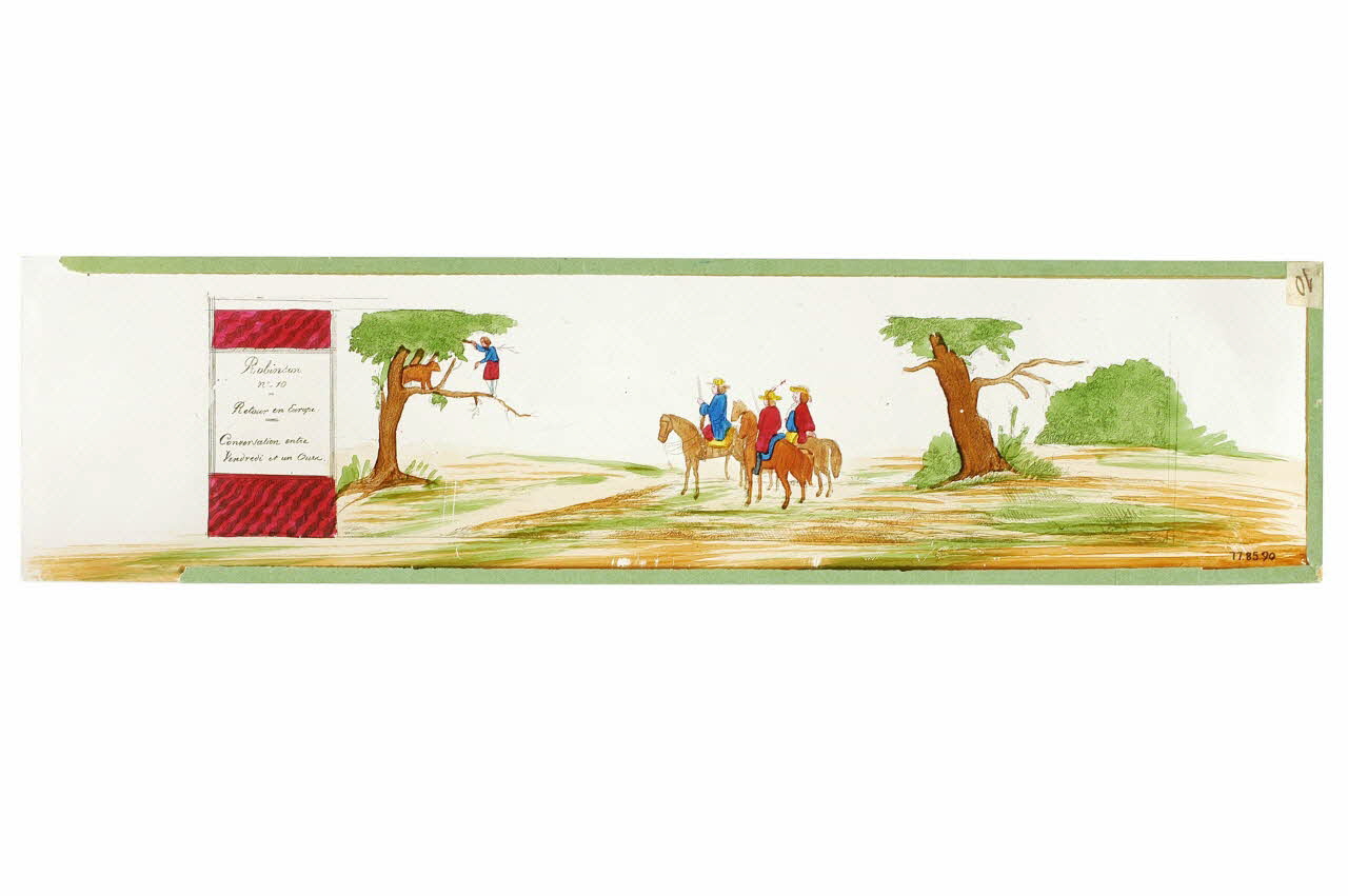 plaque de lanterne magique 1977.85.90 Photo