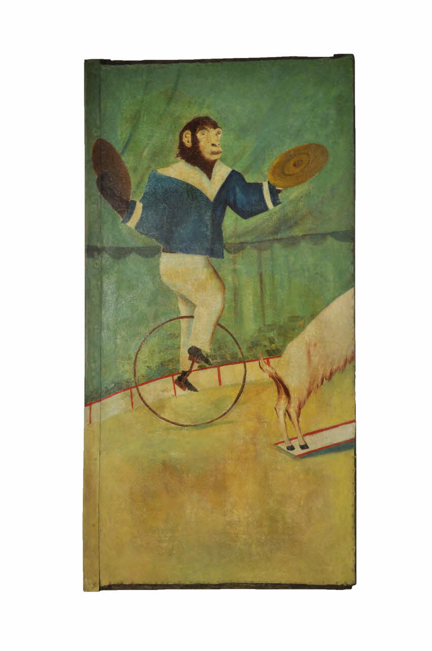 panneau de baraque foraine 1960.73.7 Photo Mucem