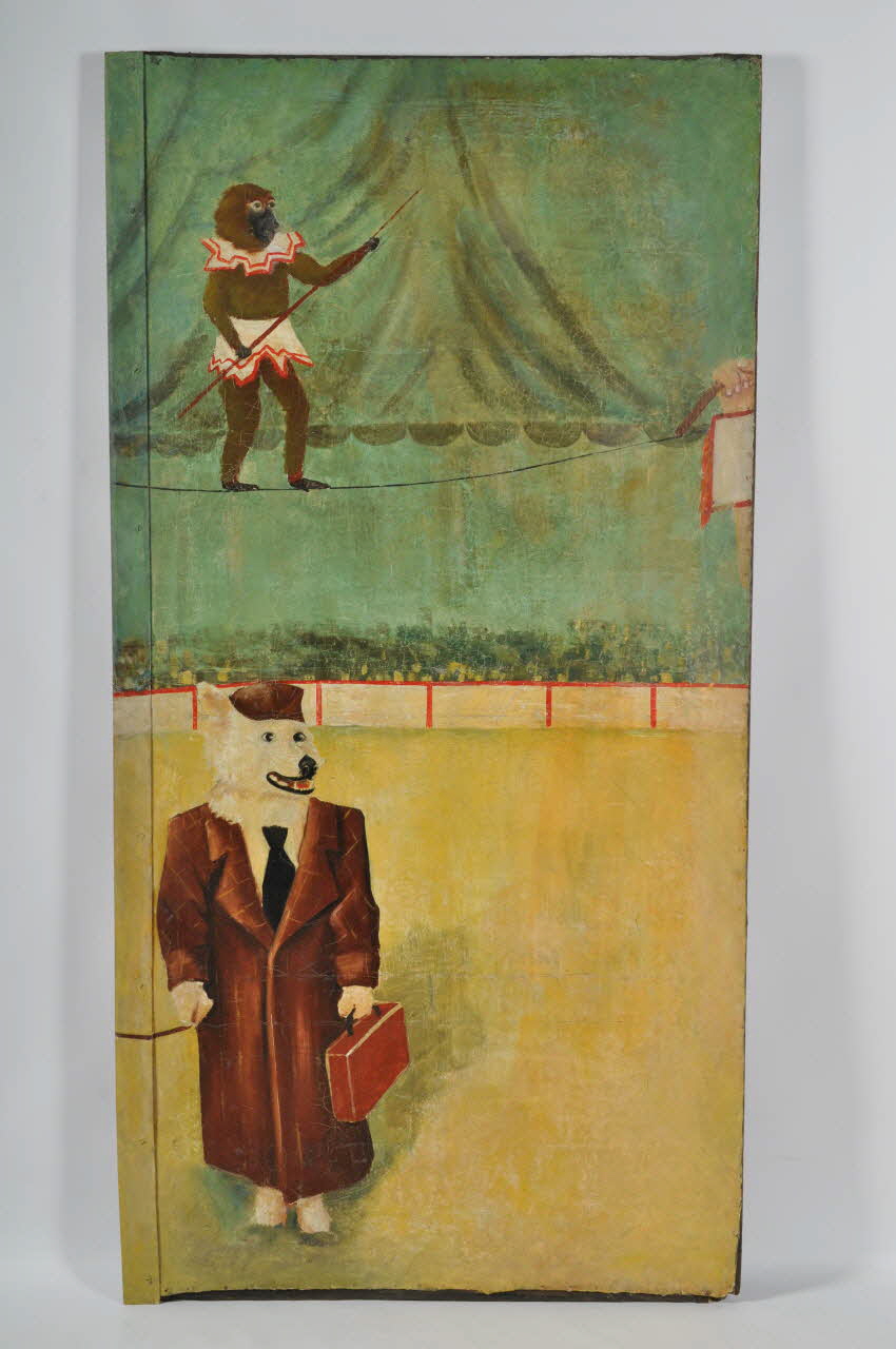 panneau de baraque foraine 1960.73.9 Photo Mucem