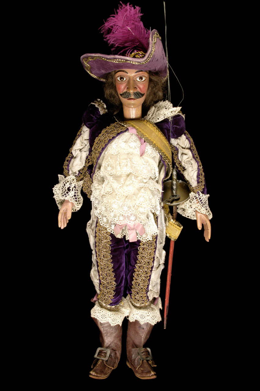 marionnette à tringle et à fils D'Artagnan 1979.15.9.1-3 Photo