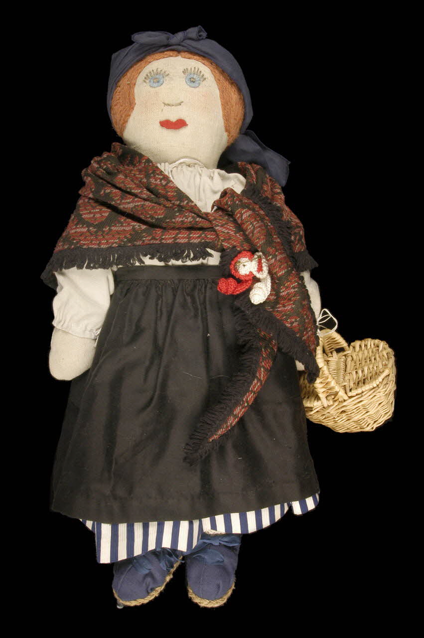 poupée Type du Gers Midi-Pyrénées, France 1978 1979.32.3.1 Photo