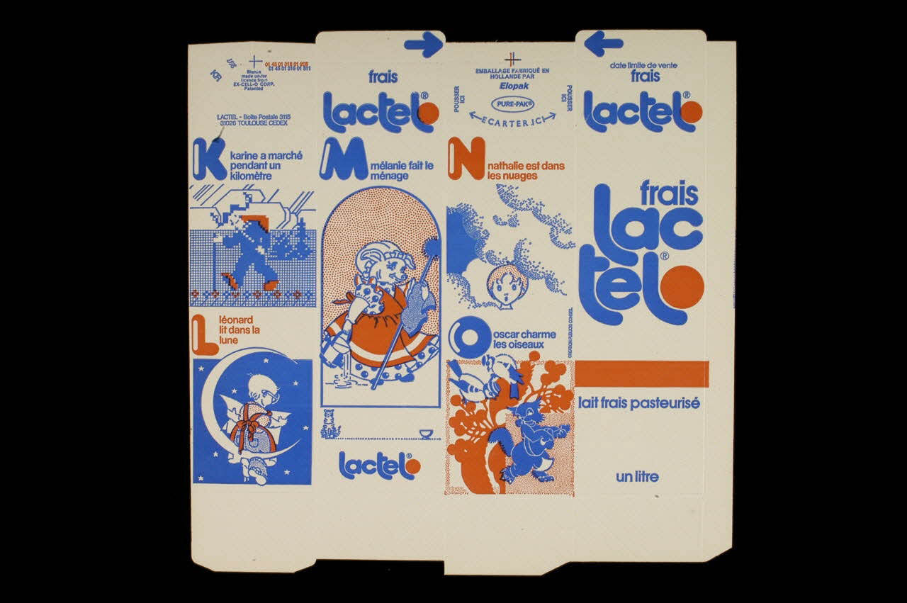 Publicis-Conseil ; Elopak EMBALLAGE DE BOITE DE LAIT Pays-Bas 1979 1979.33.101 Photo