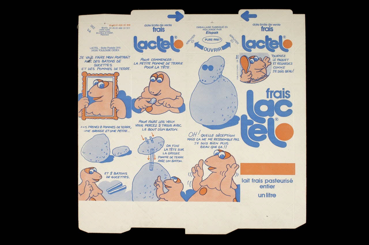 Publicis-Conseil ; Elopak EMBALLAGE DE BOITE DE LAIT Pays-Bas 1979 1979.33.13 Photo