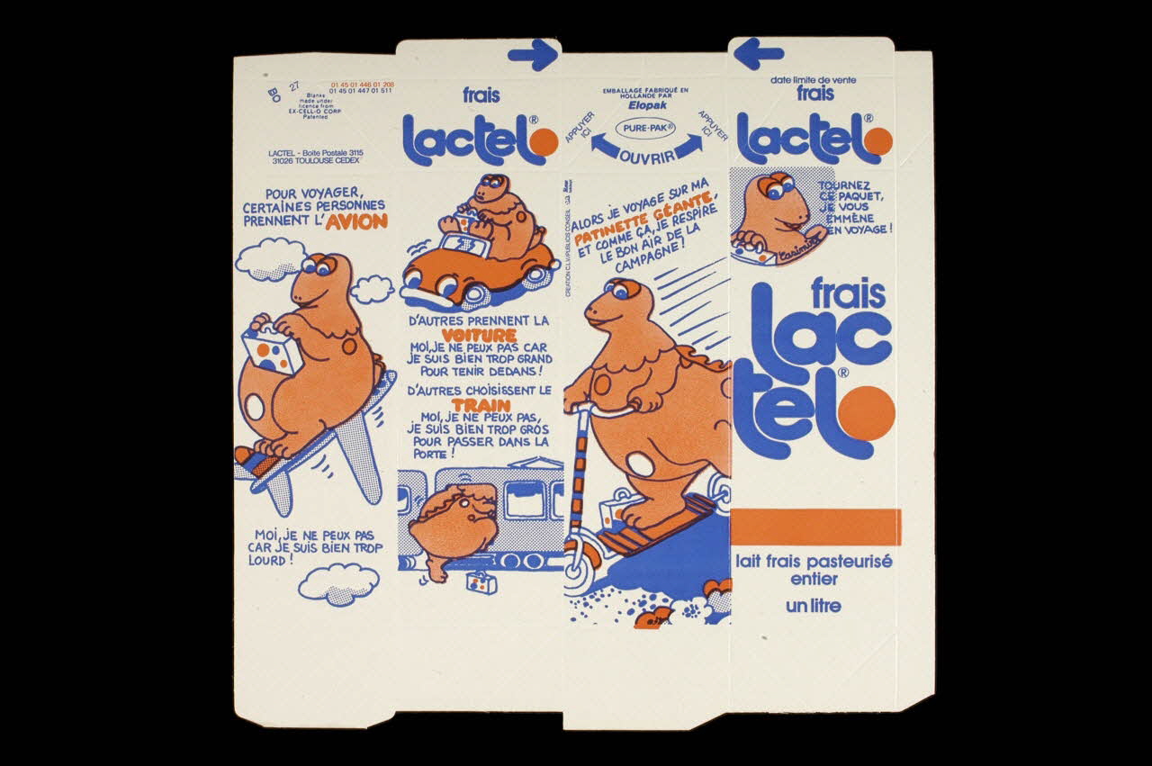 Publicis-Conseil ; Elopak EMBALLAGE DE BOITE DE LAIT Pays-Bas 1979 1979.33.17 Photo