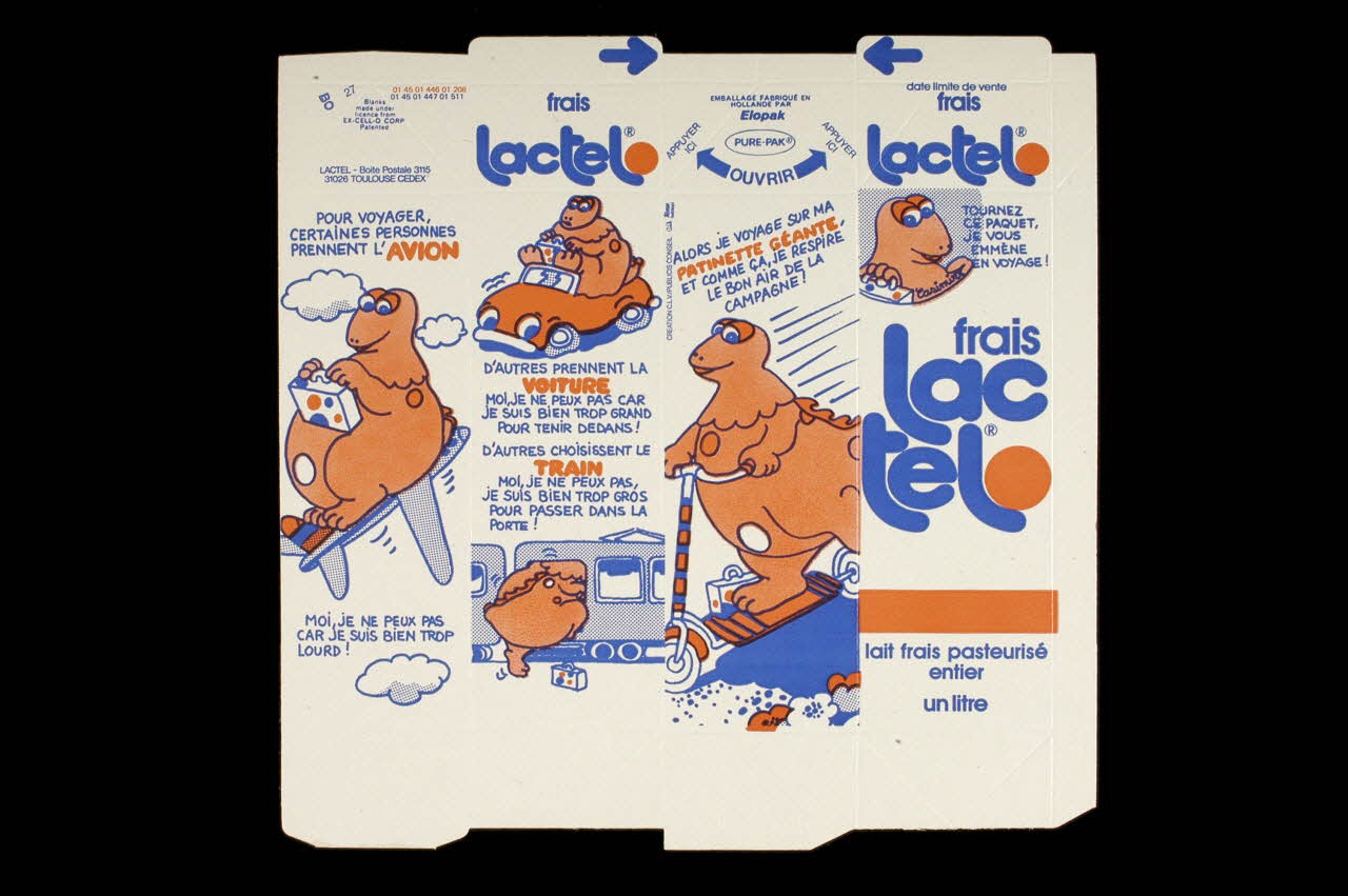 Publicis-Conseil ; Elopak EMBALLAGE DE BOITE DE LAIT Pays-Bas 1979 1979.33.18 Photo