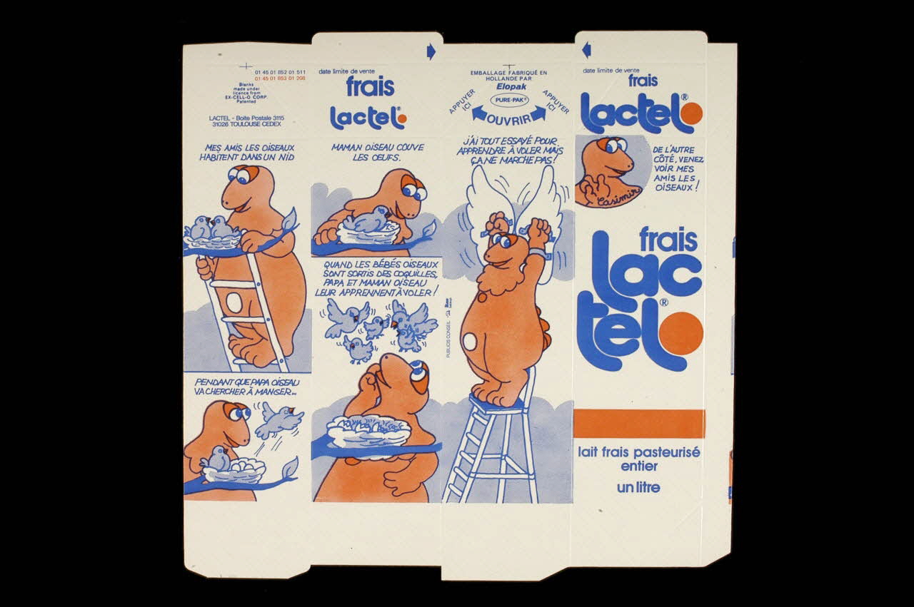 Publicis-Conseil ; Elopak EMBALLAGE DE BOITE DE LAIT Pays-Bas 1979 1979.33.20 Photo