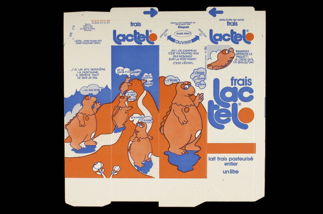 Publicis-Conseil ; Elopak EMBALLAGE DE BOITE DE LAIT Pays-Bas 1979 1979.33.27 Photo