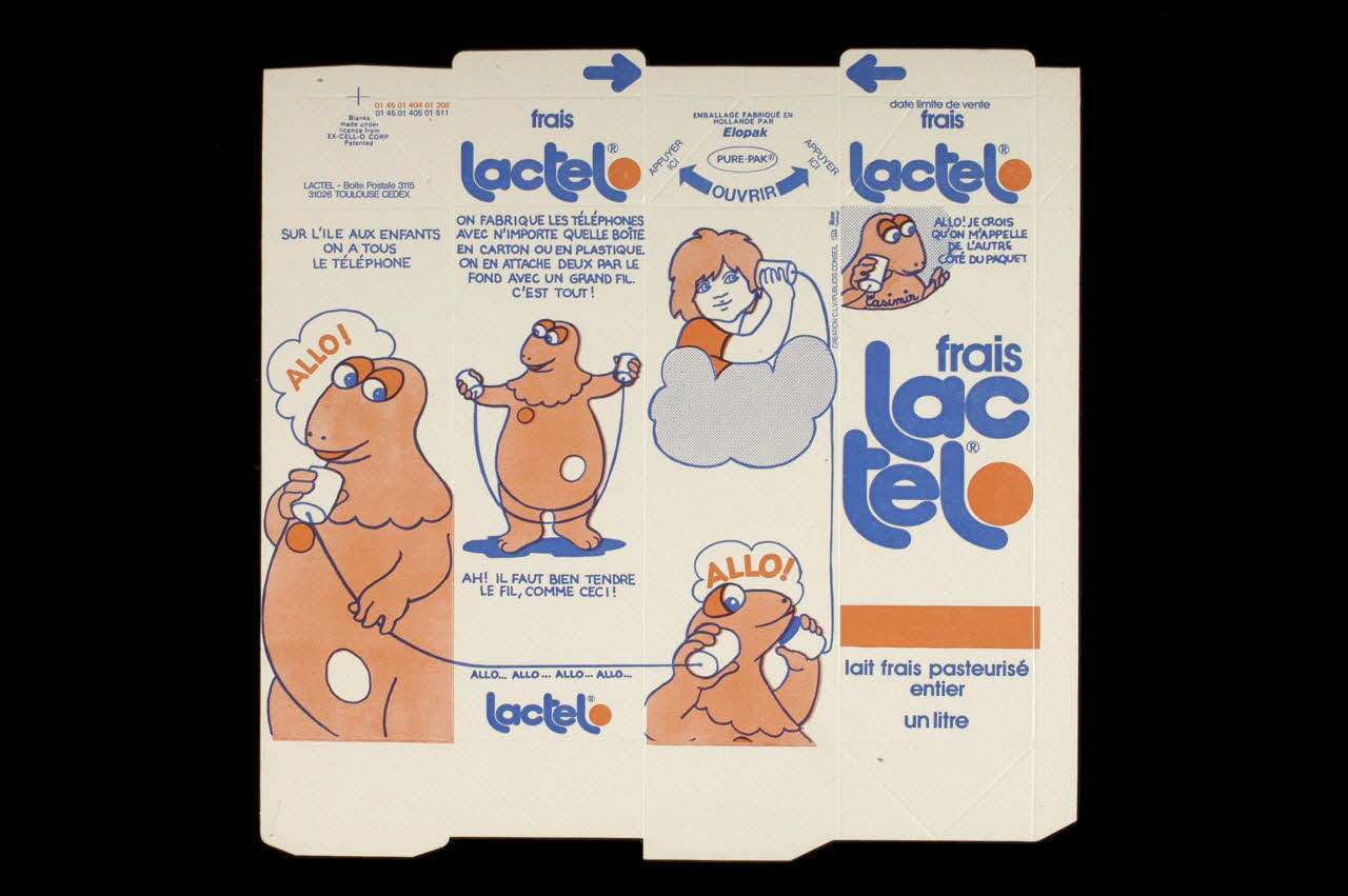 Publicis-Conseil ; Elopak EMBALLAGE DE BOITE DE LAIT Pays-Bas 1979 1979.33.31 Photo