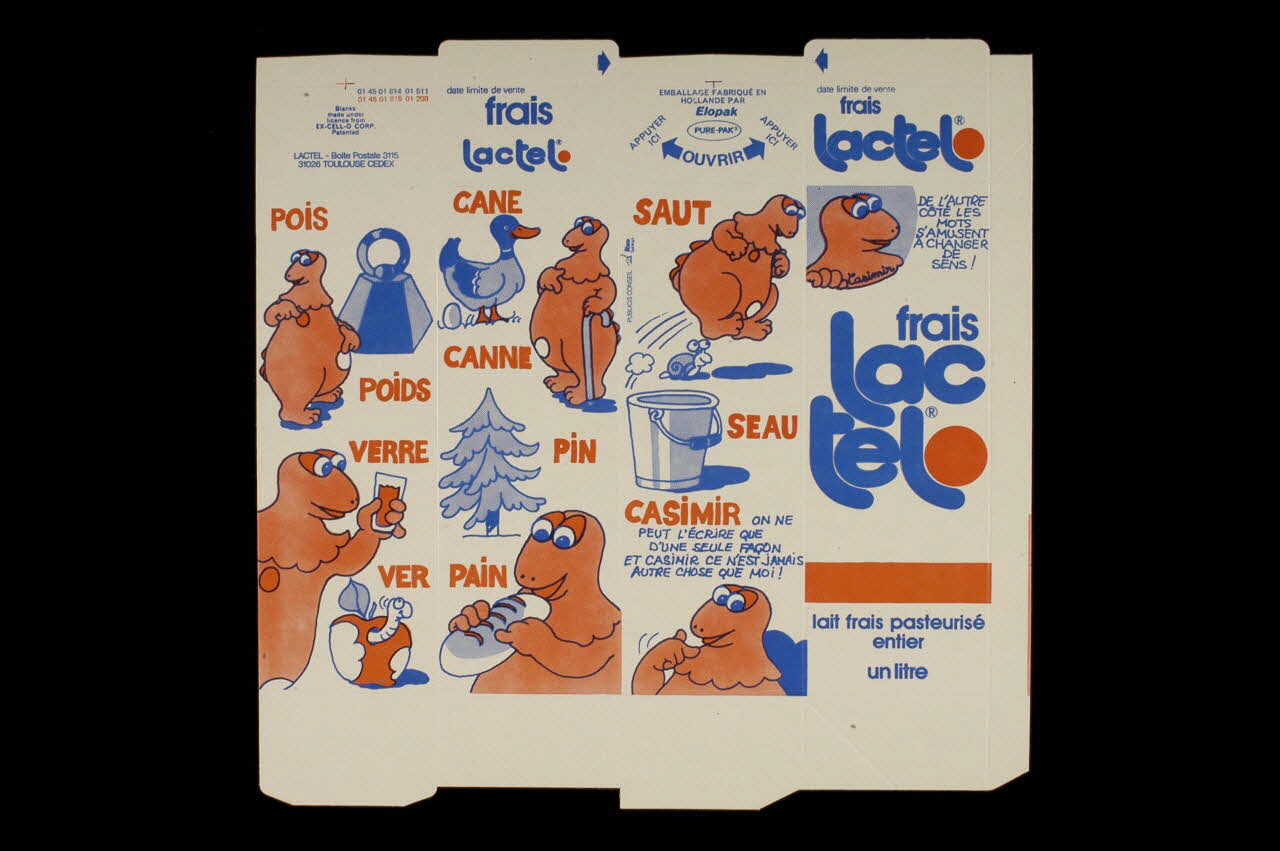 Publicis-Conseil ; Elopak EMBALLAGE DE BOITE DE LAIT Pays-Bas 1979 1979.33.42 Photo