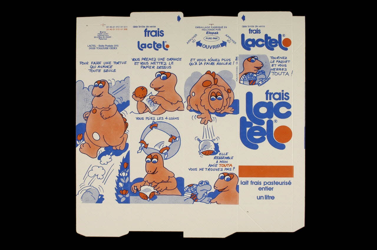 Publicis-Conseil ; Elopak EMBALLAGE DE BOITE DE LAIT Pays-Bas 1979 1979.33.44 Photo