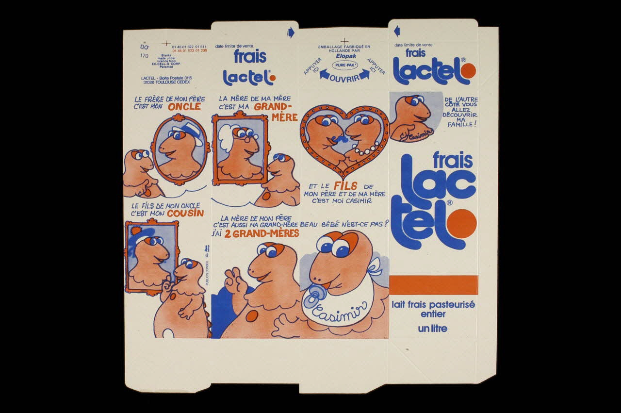 Publicis-Conseil ; Elopak EMBALLAGE DE BOITE DE LAIT Pays-Bas 1979 1979.33.45 Photo