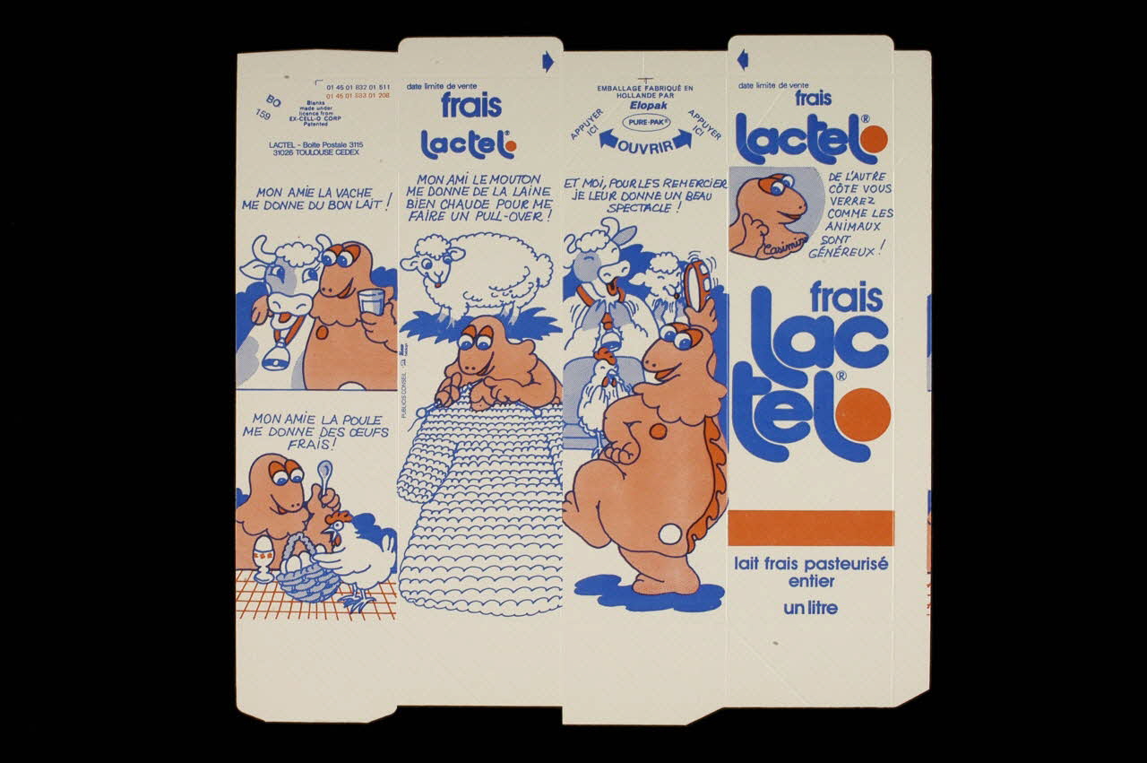 Publicis-Conseil ; Elopak EMBALLAGE DE BOITE DE LAIT Pays-Bas 1979 1979.33.47 Photo