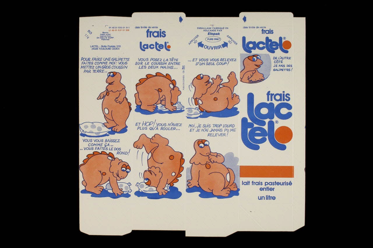 Publicis-Conseil ; Elopak EMBALLAGE DE BOITE DE LAIT Pays-Bas 1979 1979.33.52 Photo