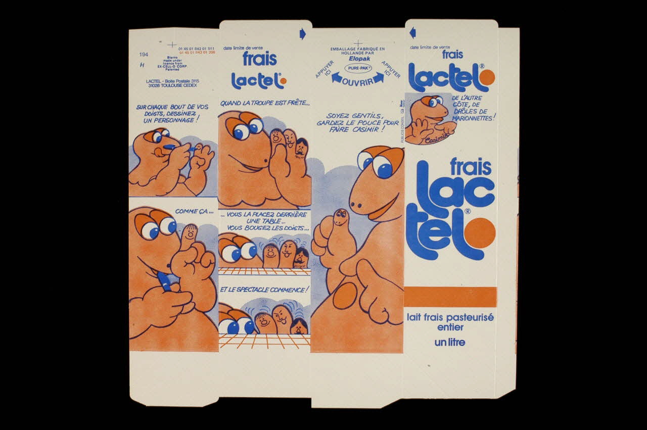 Publicis-Conseil ; Elopak EMBALLAGE DE BOITE DE LAIT Pays-Bas 1979 1979.33.57 Photo