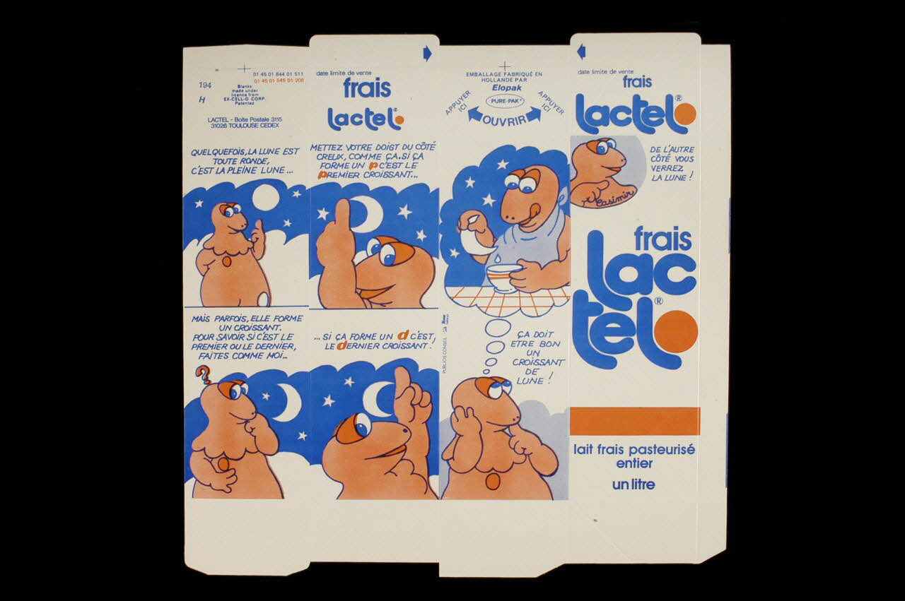 Publicis-Conseil ; Elopak EMBALLAGE DE BOITE DE LAIT Pays-Bas 1979 1979.33.59 Photo