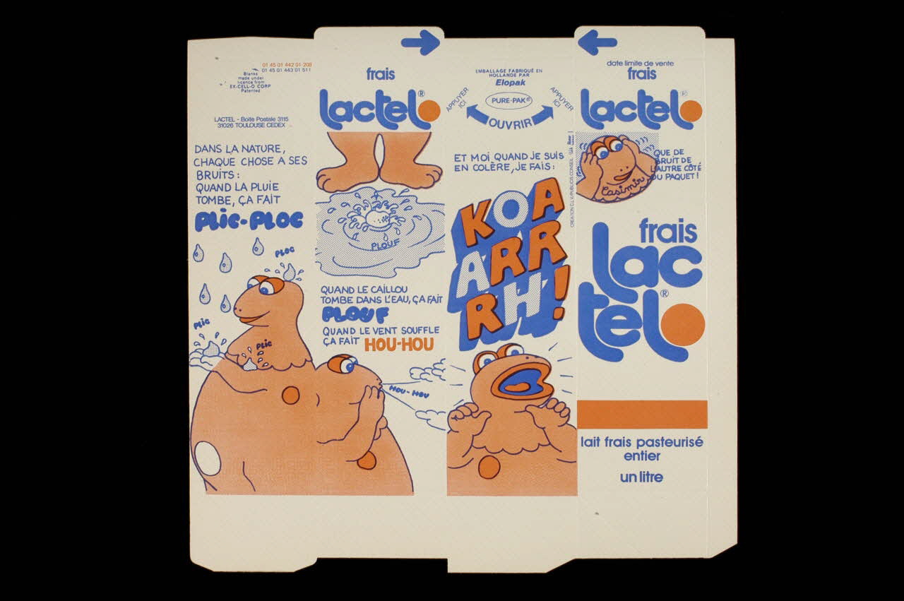 Publicis-Conseil ; Elopak EMBALLAGE DE BOITE DE LAIT Pays-Bas 1979 1979.33.66 Photo