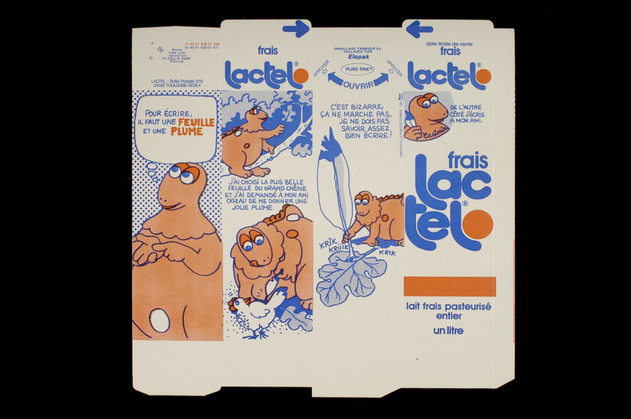 Publicis-Conseil ; Elopak EMBALLAGE DE BOITE DE LAIT Pays-Bas 1979 1979.33.67 Photo