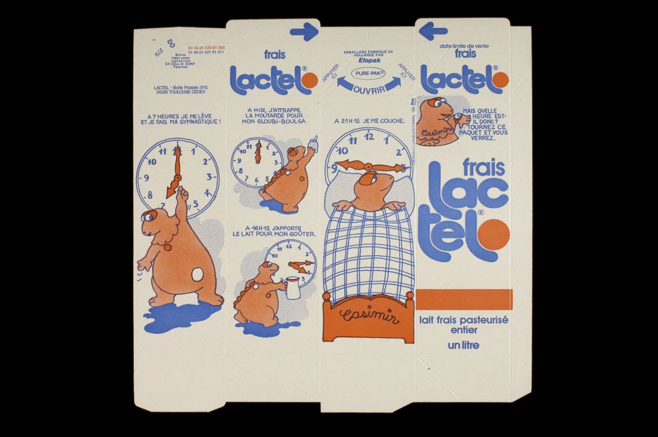 Publicis-Conseil ; Elopak EMBALLAGE DE BOITE DE LAIT Pays-Bas 1979 1979.33.71 Photo