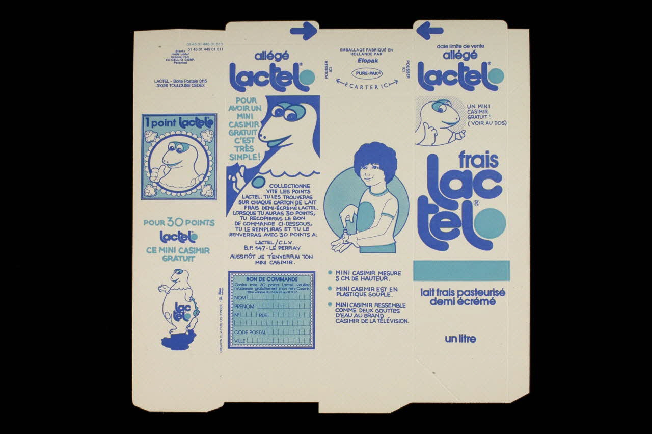 Publicis-Conseil ; Elopak EMBALLAGE DE BOITE DE LAIT Pays-Bas 1979 1979.33.73 Photo