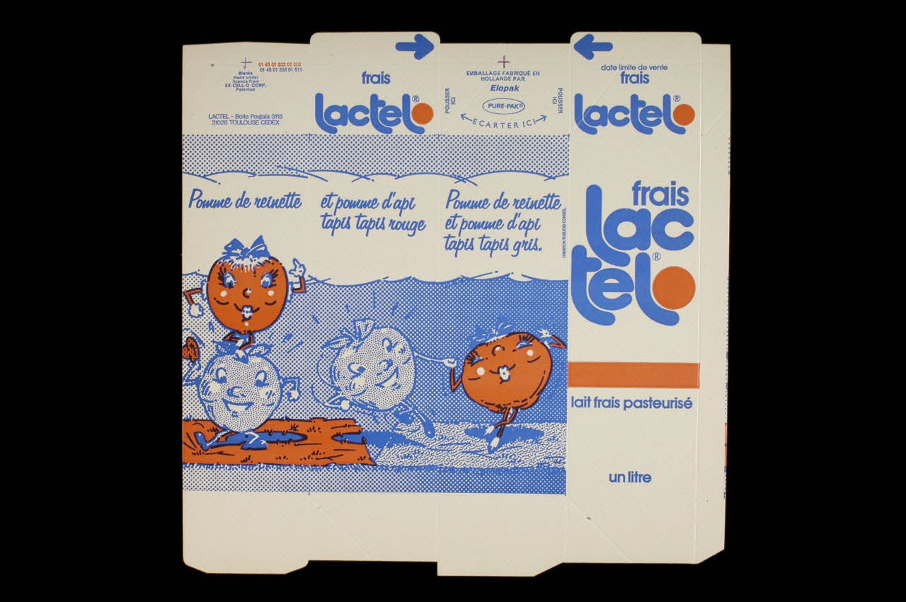Publicis-Conseil ; Elopak EMBALLAGE DE BOITE DE LAIT Pays-Bas 1979 1979.33.77 Photo