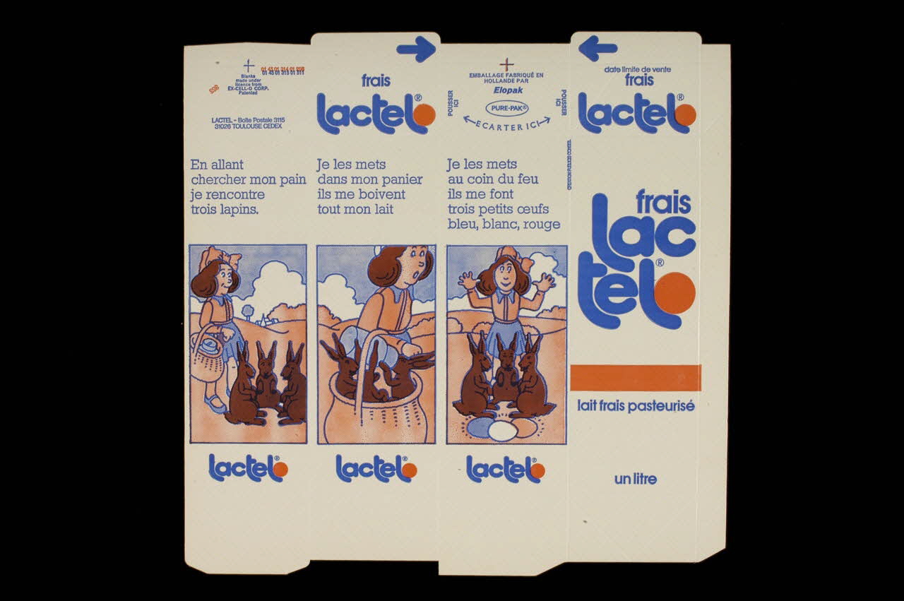Publicis-Conseil ; Elopak EMBALLAGE DE BOITE DE LAIT Pays-Bas 1979 1979.33.83 Photo