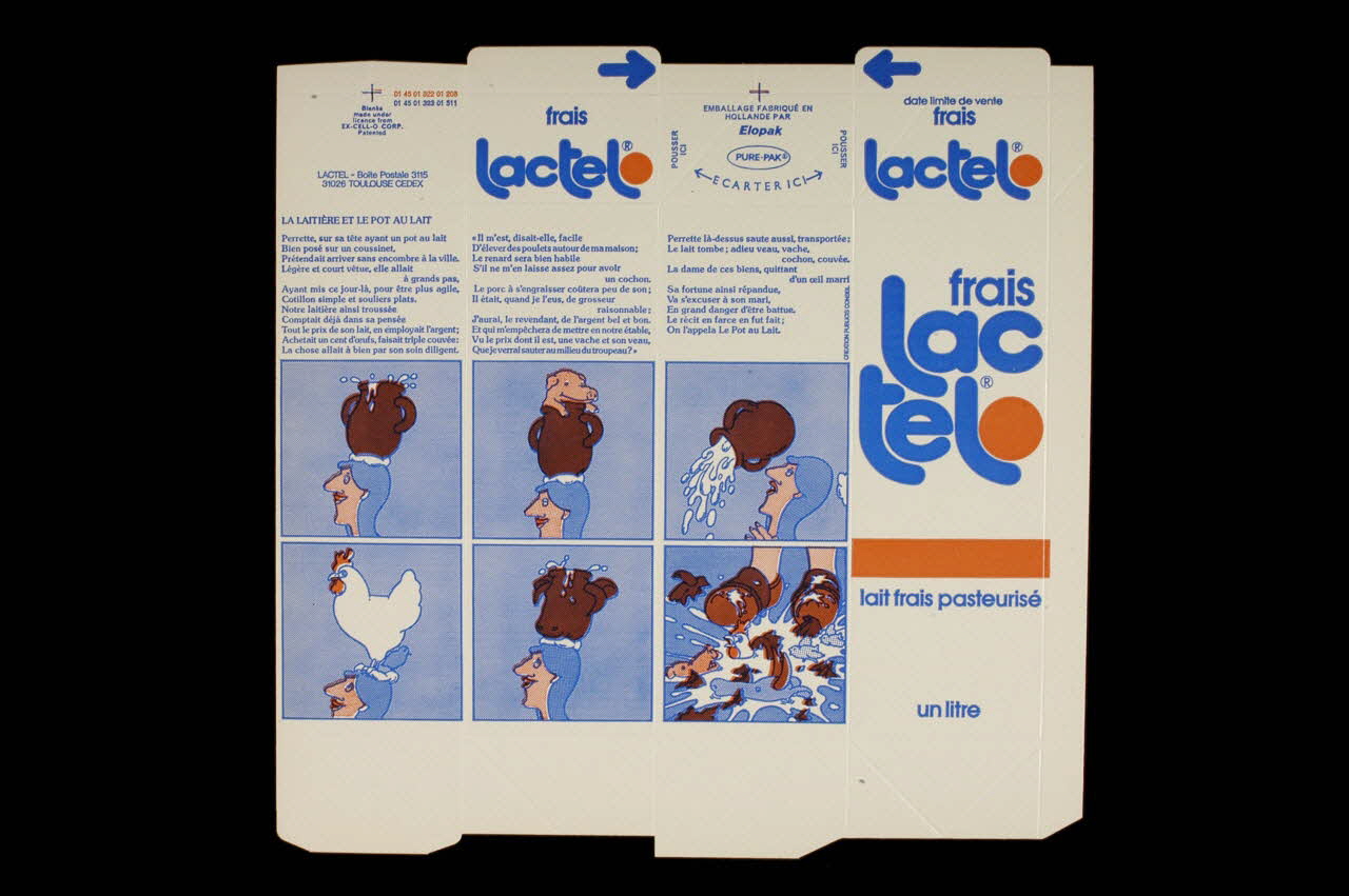 Publicis-Conseil ; Elopak EMBALLAGE DE BOITE DE LAIT Pays-Bas 1979 1979.33.92 Photo