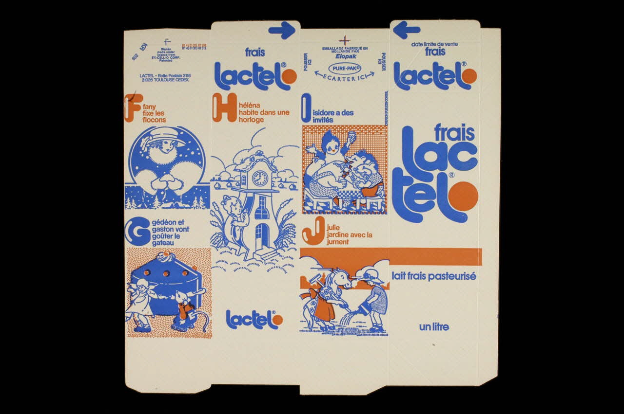 Publicis-Conseil ; Elopak EMBALLAGE DE BOITE DE LAIT Pays-Bas 1979 1979.33.98 Photo