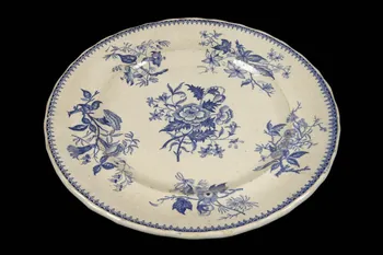 Lebeuf Milliet Et Cie assiette Picardie, France 1849-1867 1979.56.10 Photo
