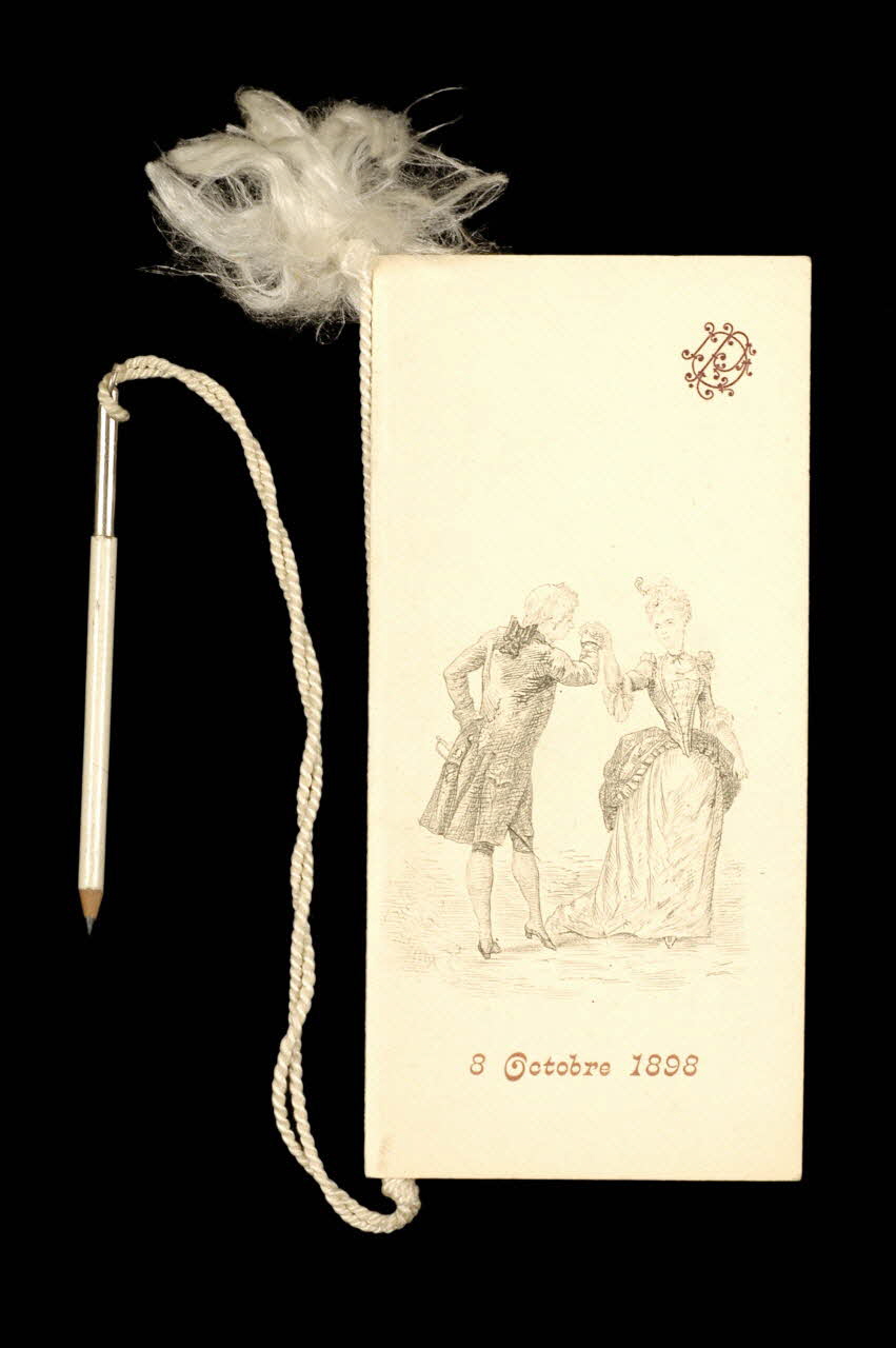 CARNET DE BAL 1979.56.51 Photo