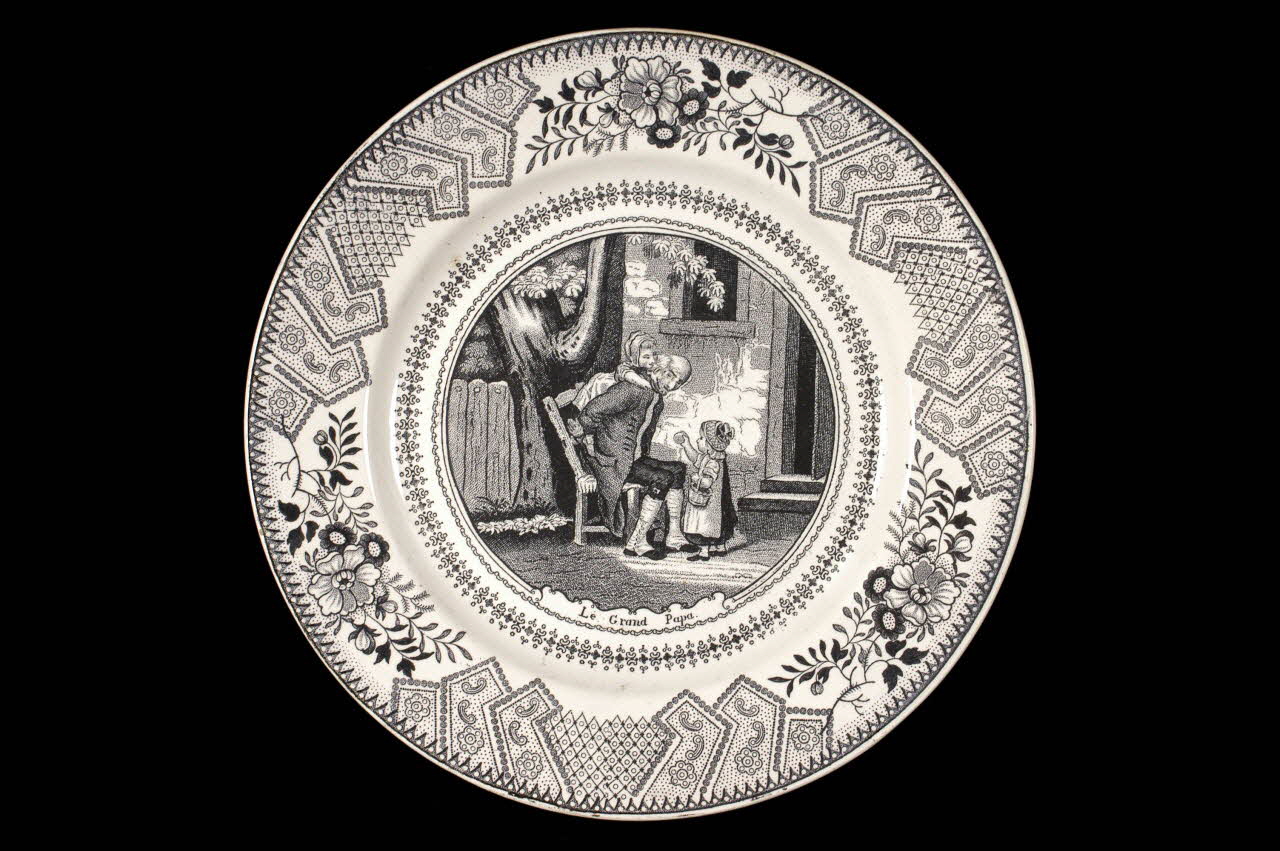 assiette Centre, France 1827-1834 1979.68.5 Photo