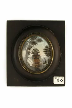 souvenir en cheveux 1983.22.4 Photo