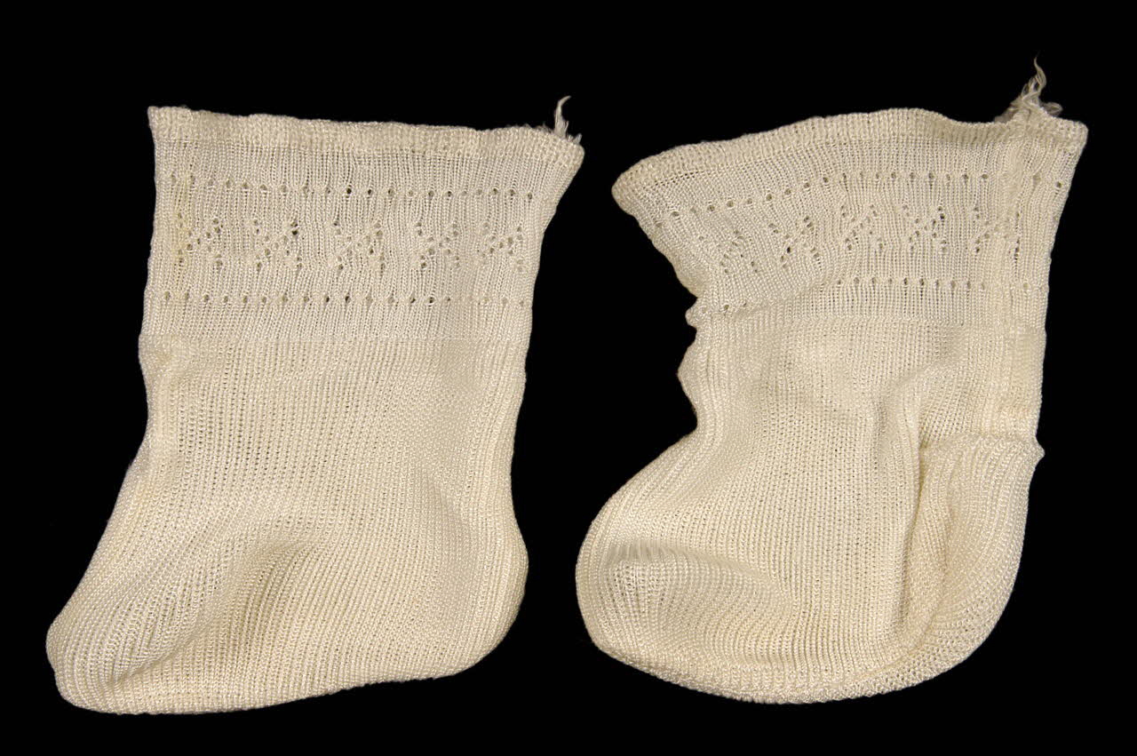 chaussette 1930 1983.29.2.10.1-2 Photo