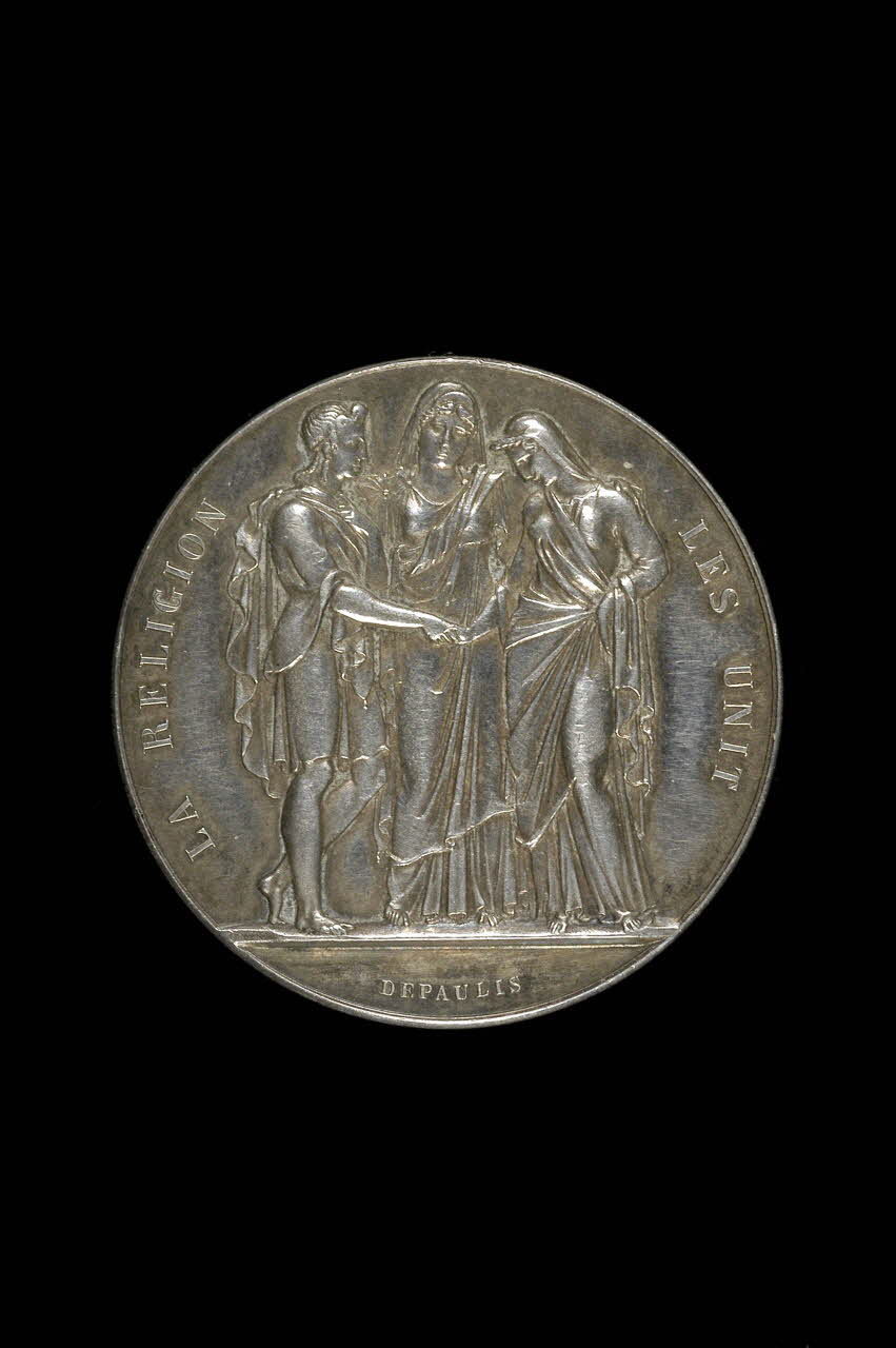 Thierry Depaulis médaille de mariage 1899 1985.44.4.1-2 Photo