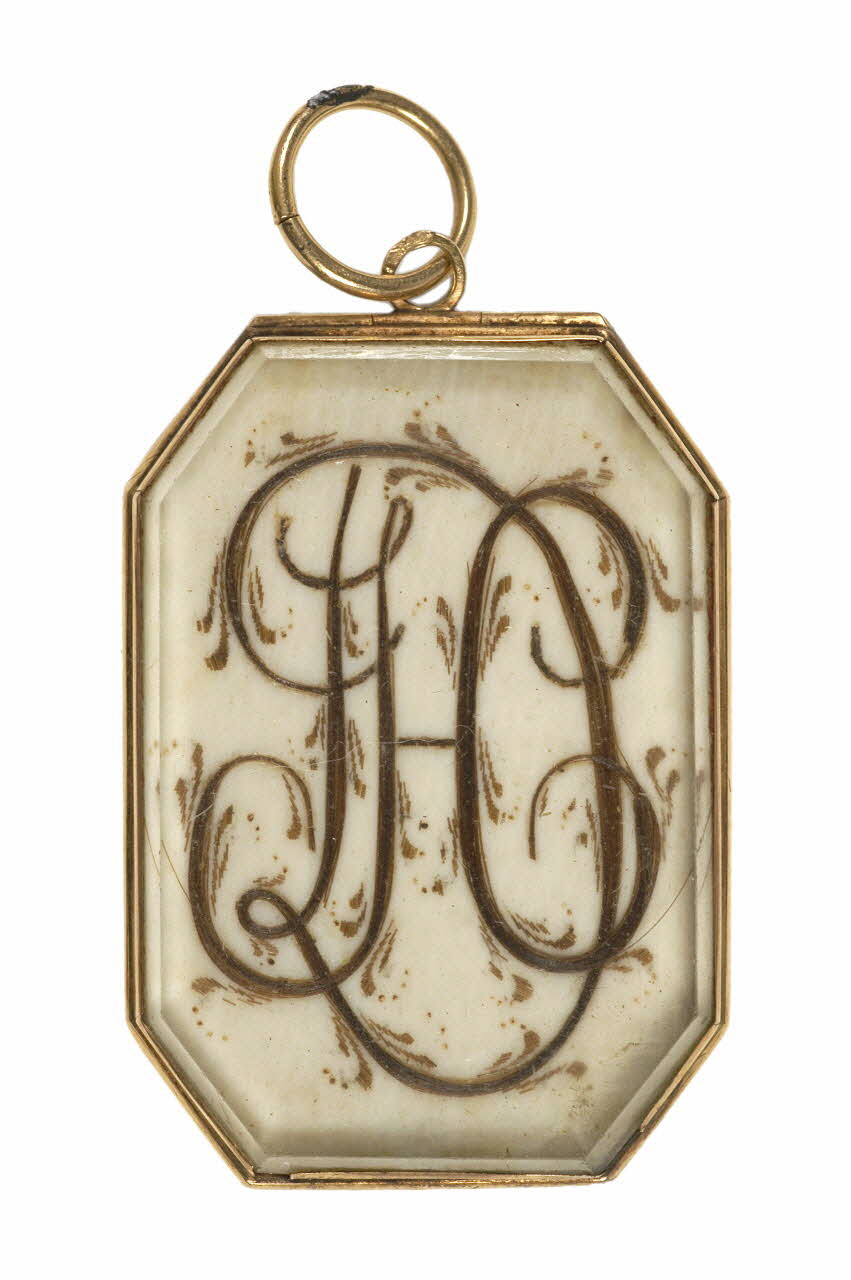 PENDENTIF EN CHEVEUX 1804/5/18-1815/7/7 1986.33.1 Photo