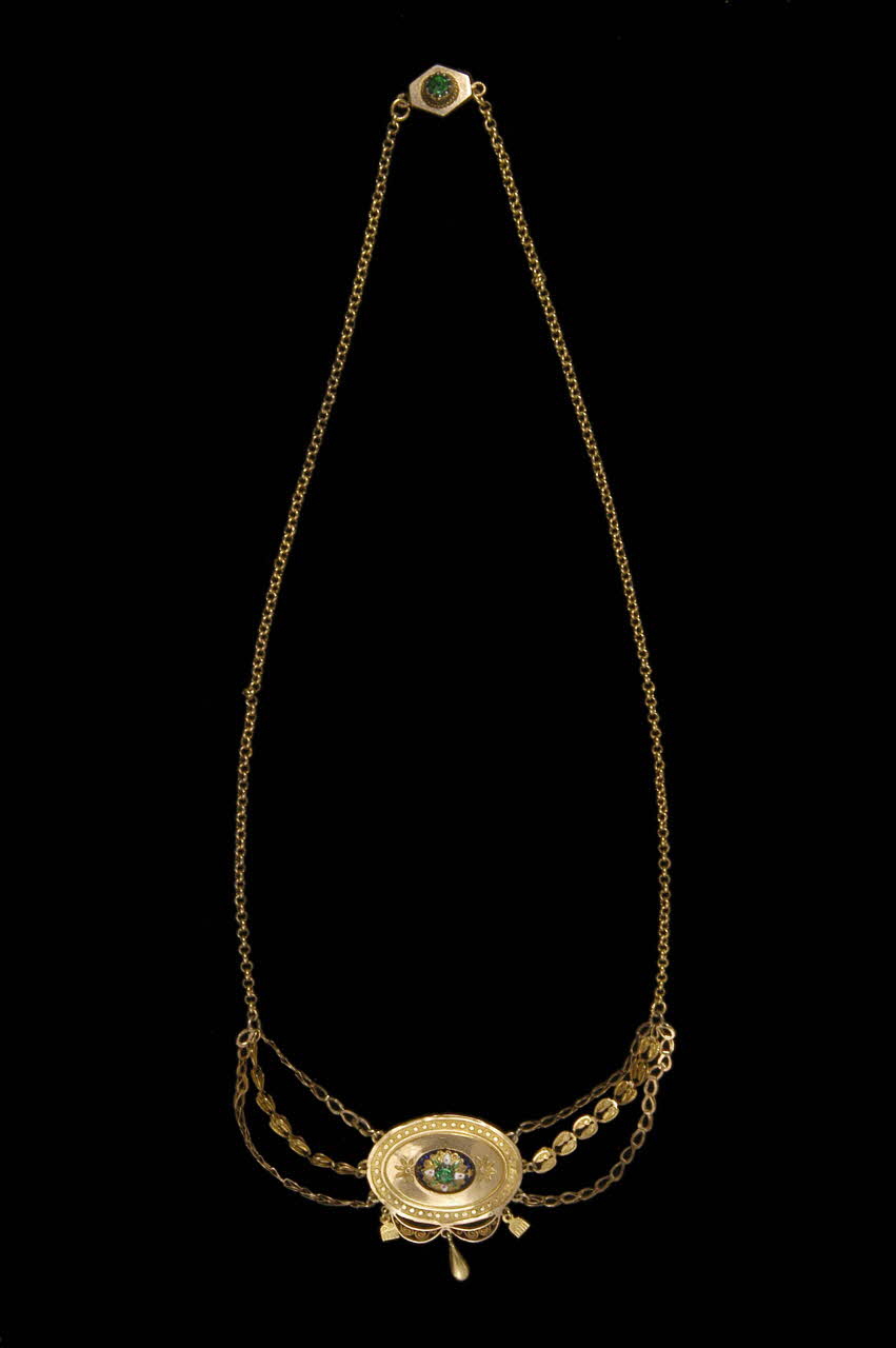 collier collier d'esclavage Île-de-France, France 1819-1838 1986.33.7 Photo Mucem/Virginie Louis