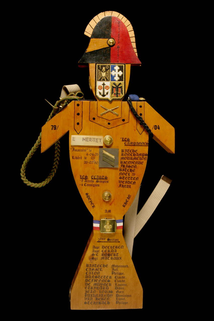 Eric Méritet quille de conscrit quille de conscrit France 1979-1980 1987.4.1 Photo