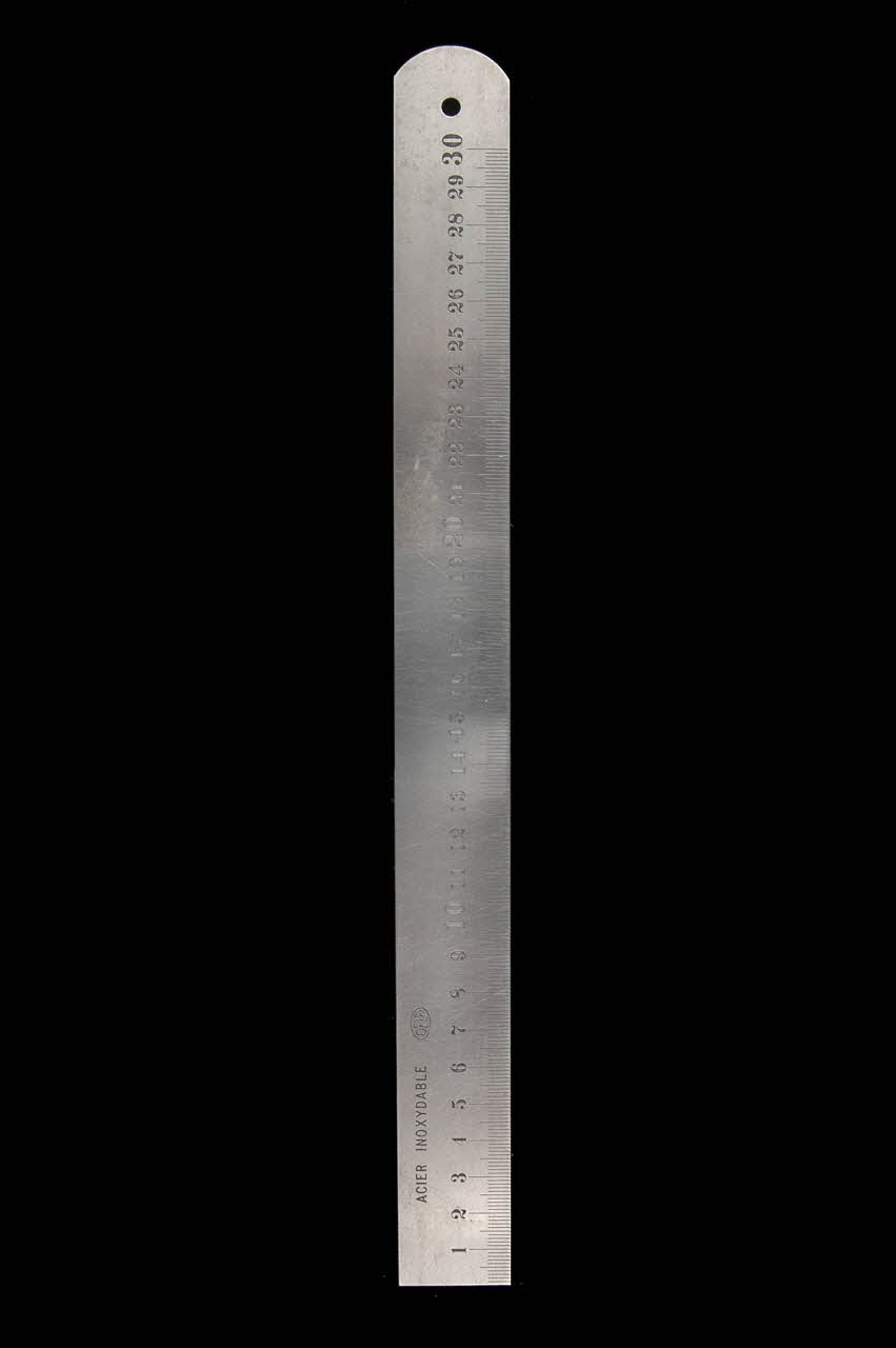 REGLE METALLIQUE 1988.3.25.2 Photo