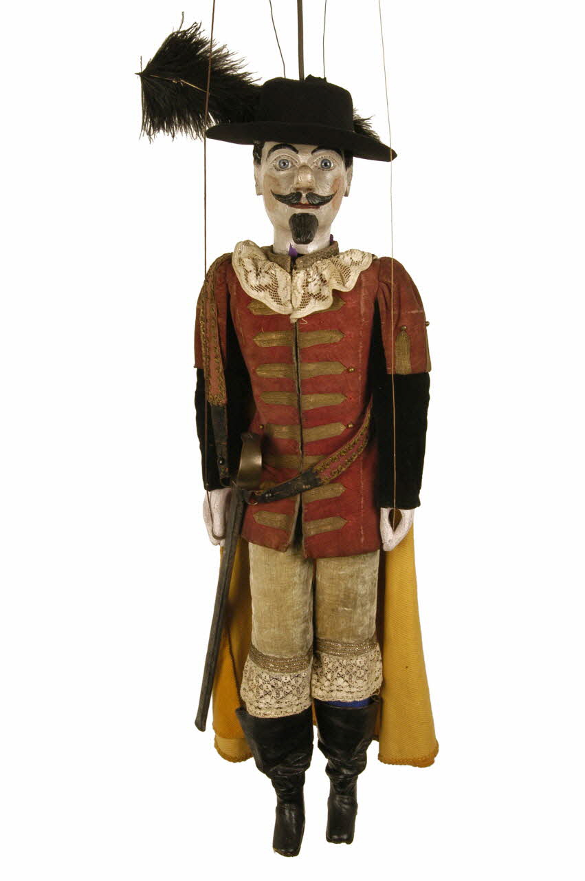 marionnette à tringle et à fils Cyrano de Bergerac 1989.3.1.1 Photo